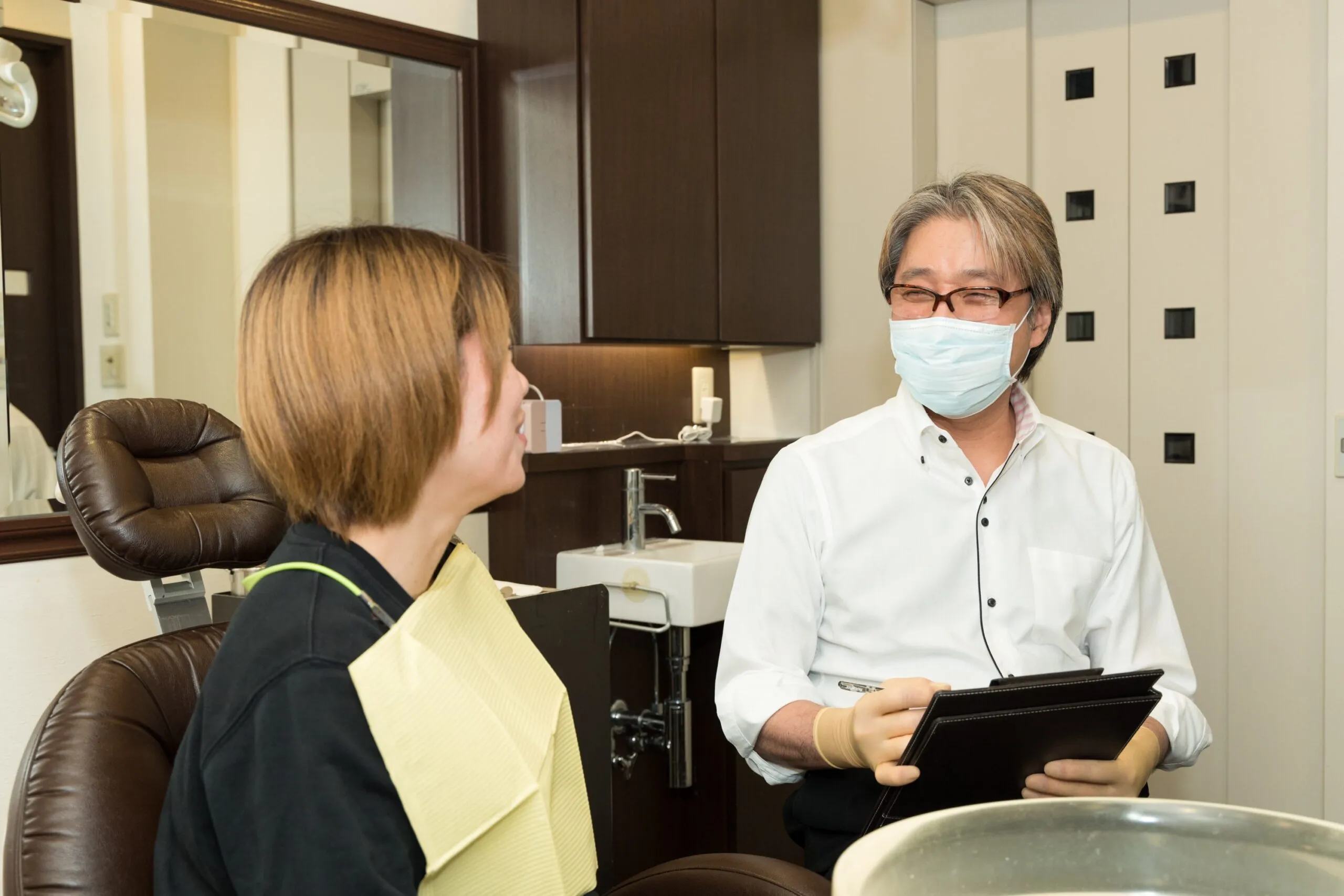 2．患者さんの不安を解消する治療を徹底
